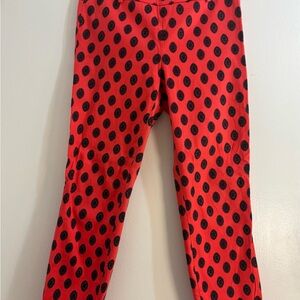 J. Crew Red Minnie Ankle Pants, Featuring a Medallion Print, Size 0